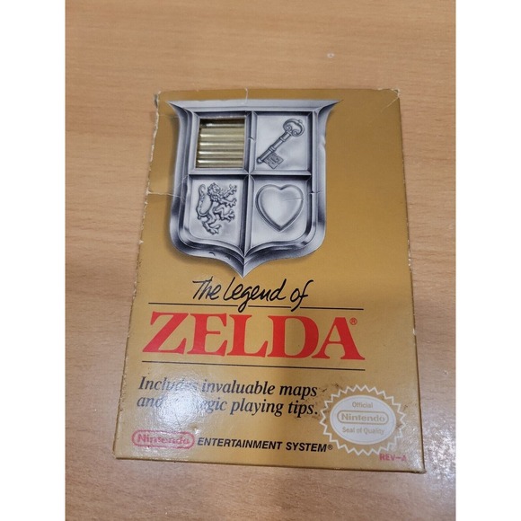The Legend of Zelda NES Nintendo with manual no map